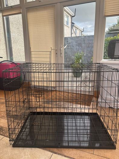 Large dog cage
