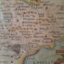 antique irish map carlow idrone 17th century Jannson Image 4