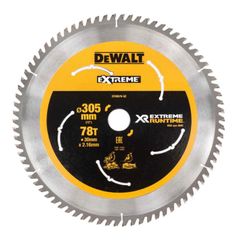 DeWalt DT99576 305mm x 30mm 78T FlexVolt Xtreme Runtime Saw Blade