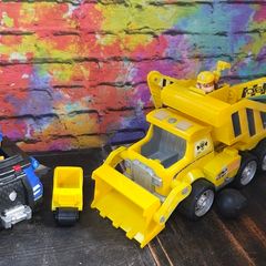 Paw Patrol - Chase's larger cruiser and Rubble's very large demolition truck