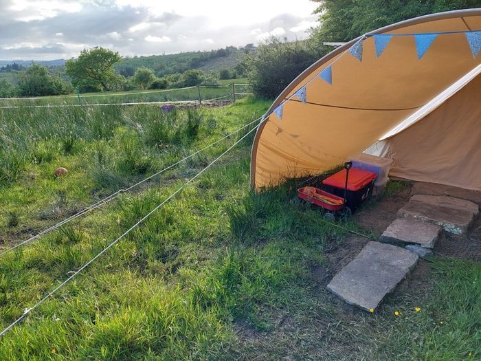 NEW Canvas Bell Tent Awning