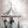 Mrs. Mighetto - LOLA and LOST CAROUSEL 2-pack 18cm x 24cm Nursery, Girls Boys Room Image 7