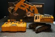 Sealed 1:64 RC Excavator Lights, Sound &amp; Moving Arm
