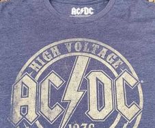 ACDC High Voltage 1976 Rock and Roll T-shirt Size 2XL