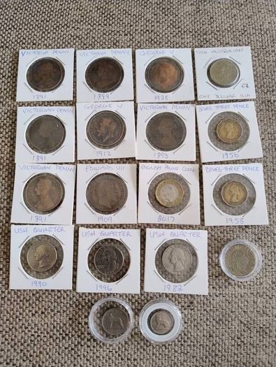 Coins Bulk Lot With Free Standard Postage Included