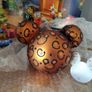 Large Disney Mickey Mouse Lion King Pattern Glass Christmas Festive Bauble Image 5