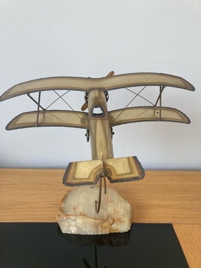 Vintage Airplane Sculpture