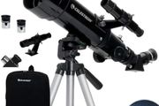 Travel Scope 70 Portable Refractor Telescope Kit with Backpack, Black