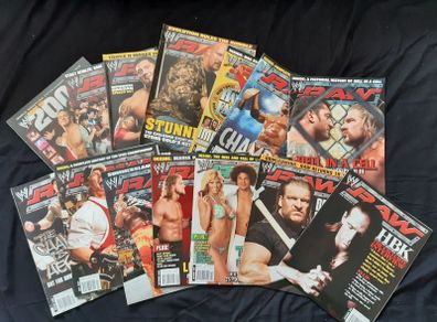 WWE RAW Magazines 2005