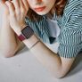 Pack 5 Silicone Straps Compatible with Fitbit Versa 2 Strap/Fitbit Versa Strap/Versa Lite Strap/Versa SE Strap, Classic Soft Replacement Sport Wristbands Accessories for Women Men (Pack A, S) Image 4