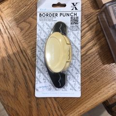 Border punch for paper craft