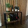 Vintage drinks trolly/ serving trolly/ wine rack Image 2