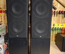 Tibo Edge 200 Floor Speakers (2)  3 Way Speakees.