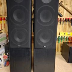 Tibo Edge 200 Floor Speakers (2)  3 Way Speakees.