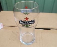 retro heineken glasses x 24 2004 new