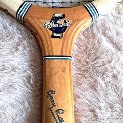 Vintage 'Greg Russell' Ladies Wooden Tennis Racquet