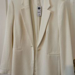 Ladies Cream Blazer Size 14
