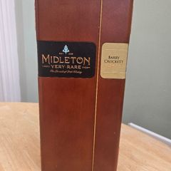 Middleton Very Rare Old Barry Crockett Wooden Box
