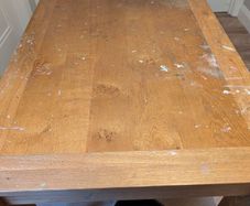Solid Oak Kitchen table and 6 chairs