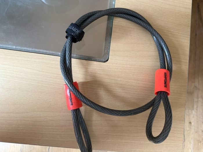 Kryptonite Kryptolok with Steel wire rope