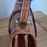 Vintage United Colors of Benetton Croc-Effect Handbag Y2K Style Image 6