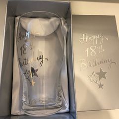 18th Birthday Pint Glass