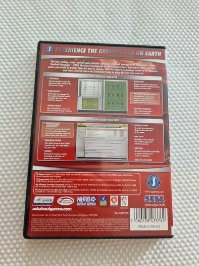 Football Manager 2008 Pc Cd Games Windows Games Original
