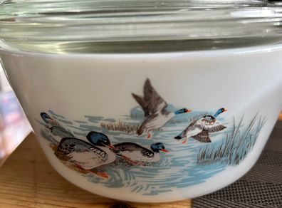Vintage Retro Jaj Pyrex Flying Ducks 1960s Mid Century For Sale in ...