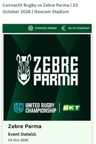 Connacht V Zebre