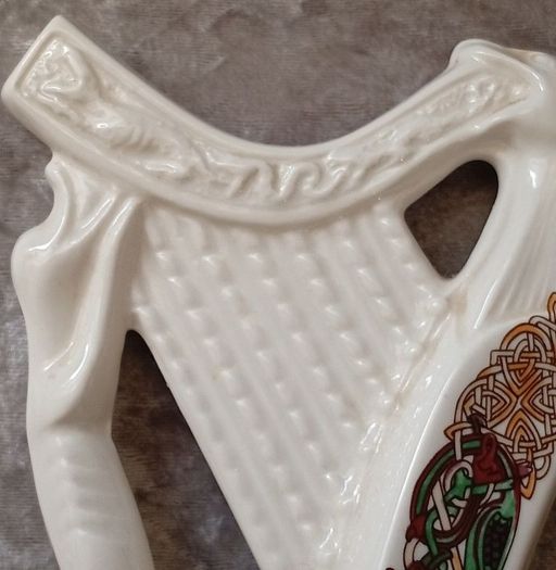 Cre Celtic Harp Ornament