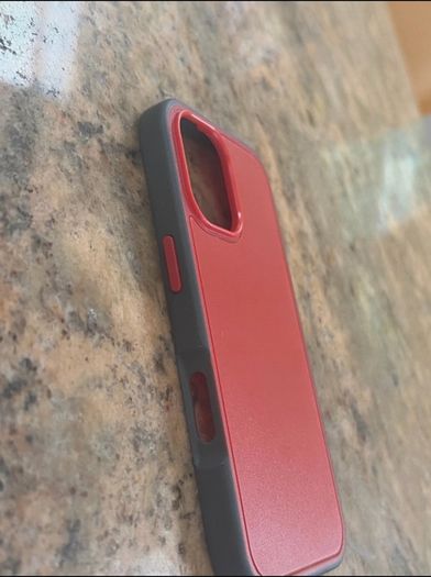 iPhone 17 Heavy Duty Tough Case Red & Black (Premium Quality)