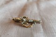 Vintage toledo Demascene sword pendant tie clip