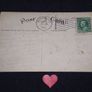 1909 Antique Cartoon Postcard " I Beg Your Pardon " Hobo Interrupting Lovers Image 2