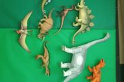 Plastic Dinosaurs figures