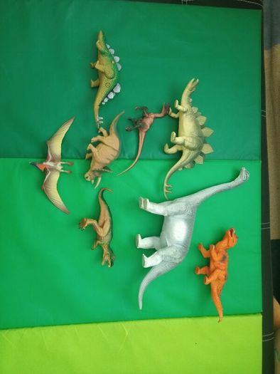 Plastic Dinosaurs figures