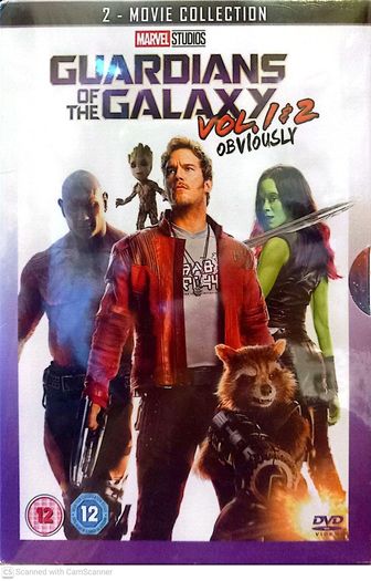 Guardians of the Galaxy: Vol. 1 & 2 DVD box set