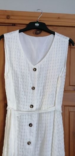 dress lined lovely light for summer size 12 shein L