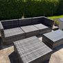 1 year old rattan sofa set Image 3