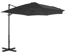 Cantilever Umbrella with Aluminium Pole Anthracite 300 cm