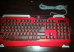 Imitation mechanical keyboard with led light