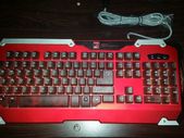 Imitation mechanical keyboard with led light