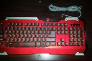 Imitation mechanical keyboard with led light