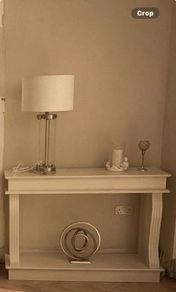 2.  console table excellent condition