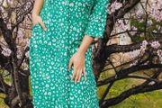 Sugarhill green paola shirt dress UK 16