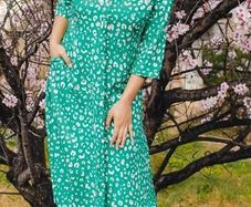 Sugarhill green paola shirt dress UK 16