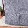 Bean Bag Corduroy Bean Bag Chair with Handle & Pocket  Modern Soft Seating Image 10
