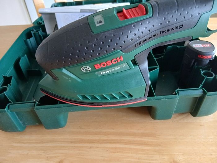 New & Unused Bosch 12V E12 Easy Sander