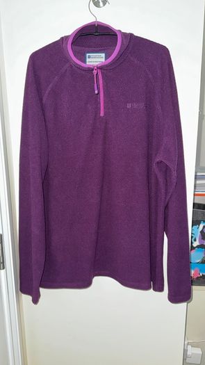 Mountain Warehouse 1/4 Zip Honeycomb Pattern Fleeces