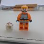 100% LEGO Star Wars Luke Skywalker Minifigure Jedi X-Wing Pilot 75301 75313 sw1139 Image 4