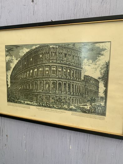 Print of the Roman Colosseum